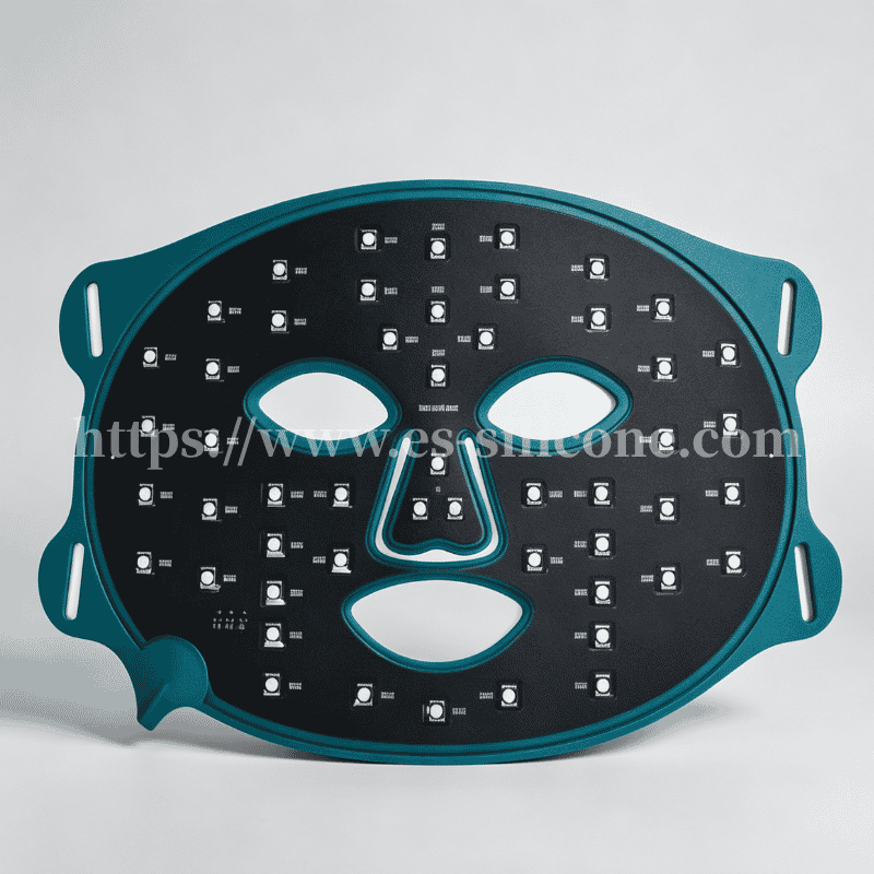 Topeng Kecantikan LED Silikon Dwi Acuan untuk Penjagaan Kulit Rumah & Profesional