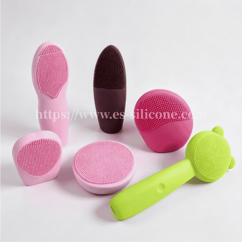 Lengan silikon pembersih muka